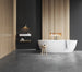 Tile with CGT in Emperador Carbon