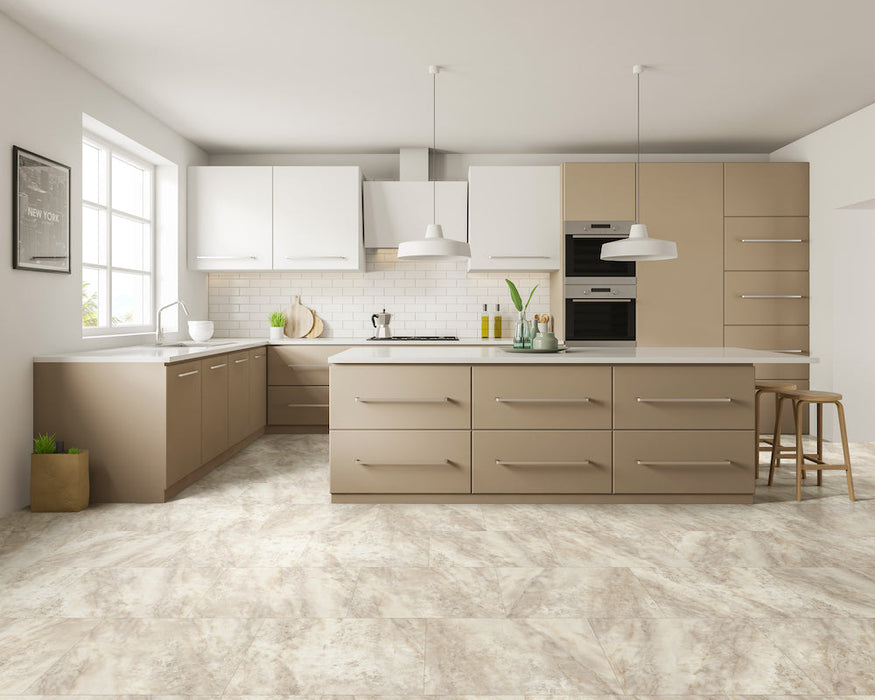 Tile with IGT in Marble Rundle