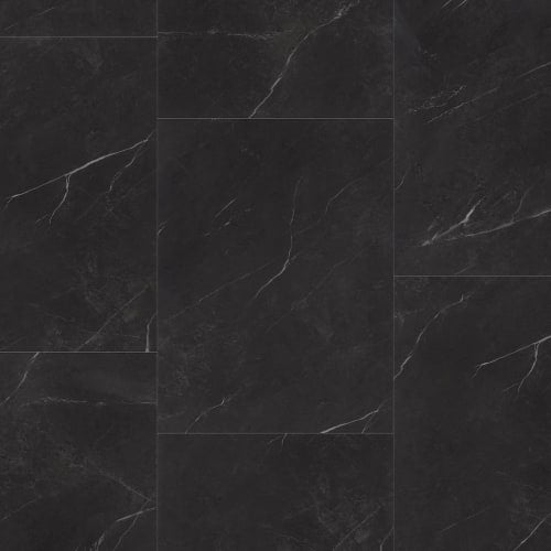 Tile with IGT Collection in Pietra Nero Luxury Vinyl flooring by TRUCOR