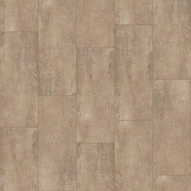 PBE Tile Collection in Rust Metallic Luxury Vinyl flooring by TRUCOR