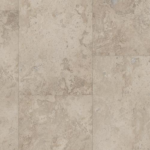 Tile Collection in Travertine Taupe Luxury Vinyl flooring by TRUCOR